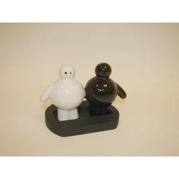 Koření Sada sůl+pepř "B&W-fat" 11x8cm