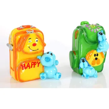 Pokladnička Kasička "BATOH" 12x15/2dr.- keramika