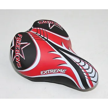 Sedlo na kolo Sedlo MONTE GRAPPA Jun.Speed Racing black/red