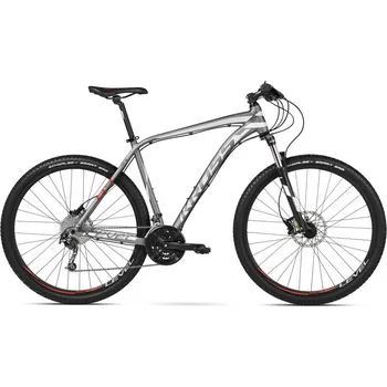 Horské kolo Kross Level B4 29" graphite/white/red matt 2016
