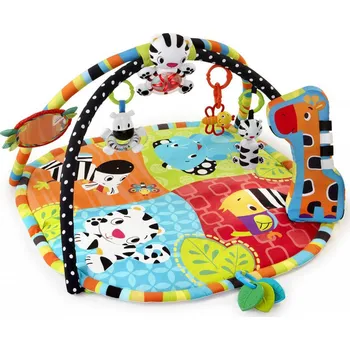 Bright Starts Spots&Stripes Safari 2016 deka na hraní Hrací deka Bright Starts Spots&Stripes Safari 2016 deka na hraní