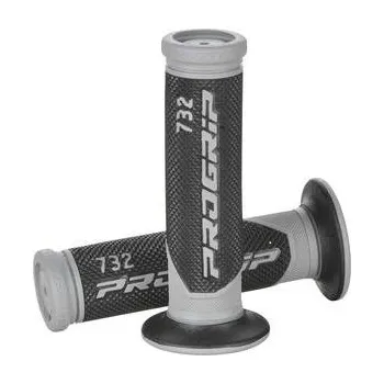 grip PROGRIP 732 silniční gripy dvouvrstvé šedé