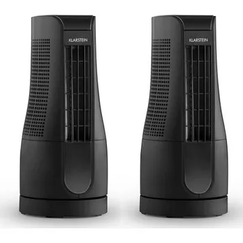 Domácí ventilátor Klarstein Skyscraper Office 2x černý