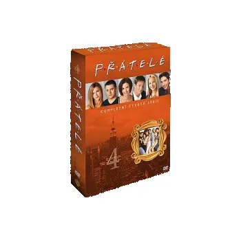 Seriál Přátelé:Kompletní 4.série / 4DVD - DVD 4 disky