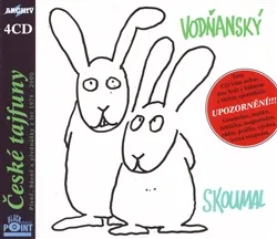 Česká hudba České tajfuny: Písně básně a povídky 1974-2000 - Jan Vodňanský, Petr Skoumal [4 CD]
