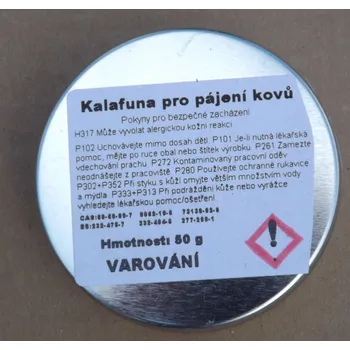 Příslušenství pro strunný nástroj Kalafuna pro pájení kovů 50g