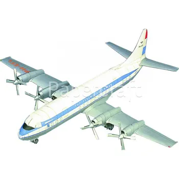 Papírový model Papírový model - Letadlo Lockheed 188A Electra (72463) - 107000137