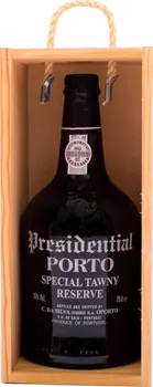 Fortifikované víno Porto Presidential Special Tawny Reserve 0,75 l 19% + dřevěný box