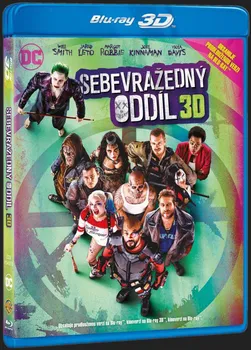 Blu-ray film Blu-ray Sebevražedný oddíl (2x2D+3D) (2016) 3 disky