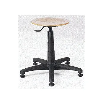 Pracovní židle bez opěradla - dřevo