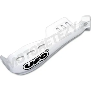 UFO kryty páček OKLAHOMA - pro řidítka s hrazdou - 22mm bílé