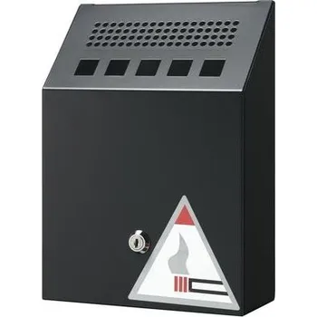 Popelník Popelník na zeď kovový 2,5l