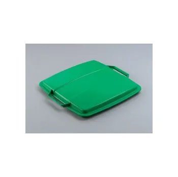 Odpadkový koš Odpadkové koše Durabin 90 l - víko / zelená