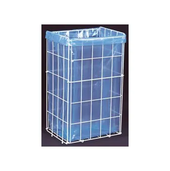 Odpadkový koš Koš na použité papírové ručníky - 34 x 54 x 26 cm / bílá / 47 litrů