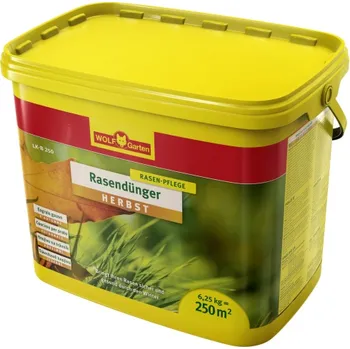 Hnojivo Wolf-Garten Trávníkové hnojivo podzimní LK-B 250 6,25 kg