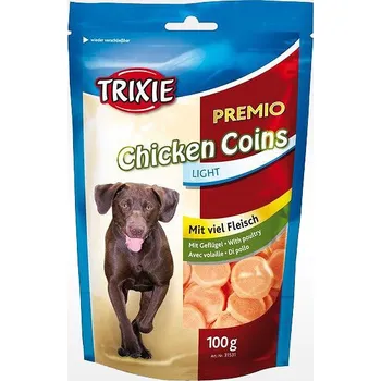 Pamlsek pro psa Trixie Premio chicken coins light 100 g