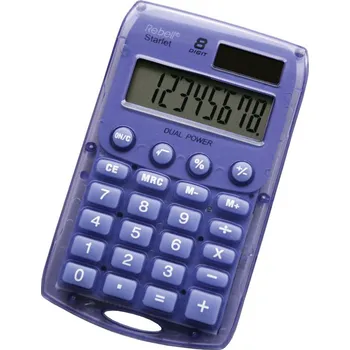 Kalkulačka Rebell Starlet 8 fialová
