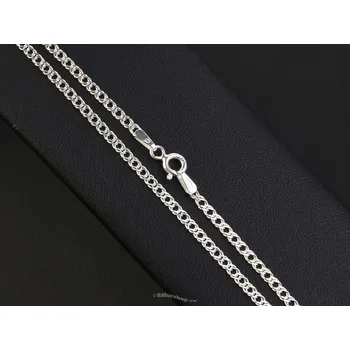 Řetízek Stříbro řetízek očkový 45cm Ag 925/1000 cca 2.8g