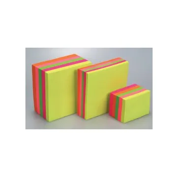 Samolepící bloček Samolepicí bločky Concorde kostky neonové - 51 mm x 38 mm / 300 lístků