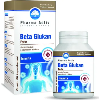 Přírodní produkt Pharma Activ Beta Glukan Forte 60 cps.