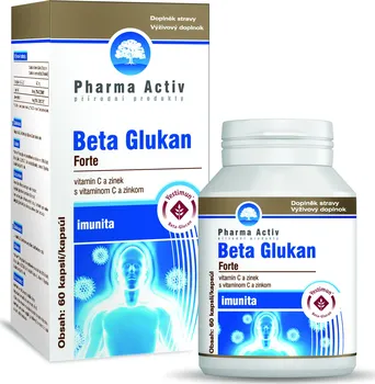 Přírodní produkt Pharma Activ Beta Glukan Forte 60 cps.