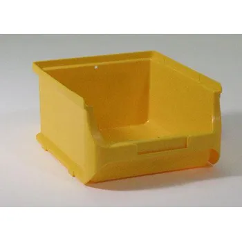 Plastový zásobník 137x160x81 mm - žlutý