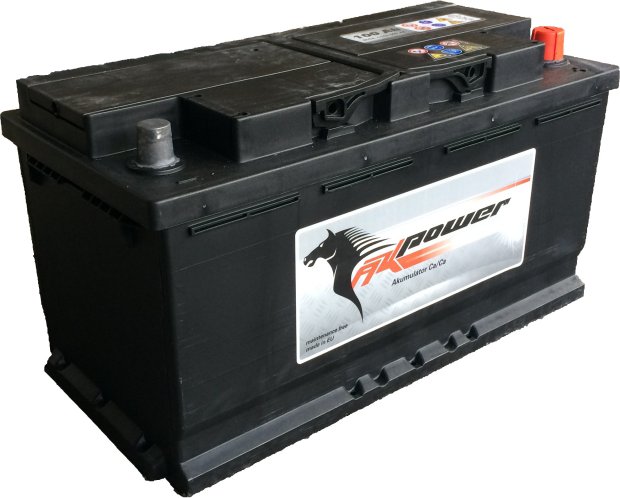 Autobaterie AK Power 12V, 100Ah, 800A, AK 600 44 nabitá autobaterie + Tableta do ostřikovačů (2 ks) + možný výkup staré baterie při doručení nebo v prodejně Jinočany