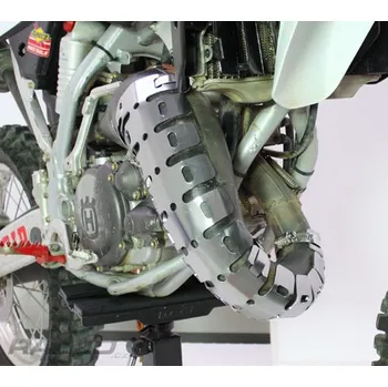 Výfuk pro motocykl Kryt kolena výfuku APICO Pipe Guard 2t Universal