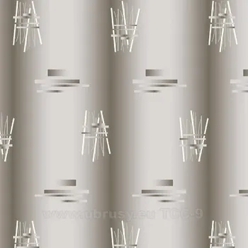 ubrus Ubrus šedobílá duha TCC-9 (skladem) - obdélník 45 x 90 cm
