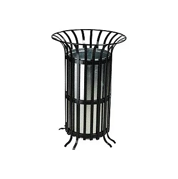 Odpadkový koš Odpadkový kovový koš s pozinkovanou vložkou - 70 l