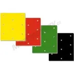 Barevná perforovaná fólie (sada 3ks) barva průhledná