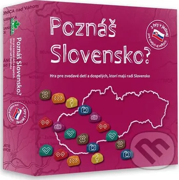 Desková hra DAJAMA Poznáš Slovensko?