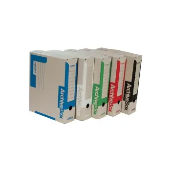 Archivační box Box archivní A4 Emba - hřbet 7,5 cm / zelená