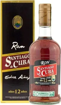 Rum Santiago de Cuba Extra Aňejo 12 y.o. 40% 0,7 l karton