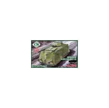 Plastikový model 1/72 Armored Railcar BDT-41