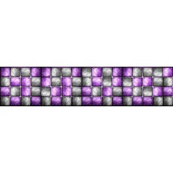 Fototapeta Samolepicí fototapeta na kuchyňskou linku Kovové kachličky KI260-078 / Fototapety do kuchyně Dimex (260 x 60 cm)