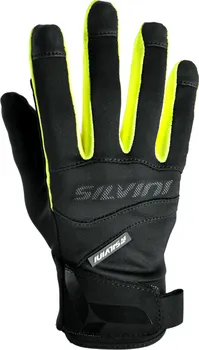 Cyklistické rukavice Silvini Fusaro UA745 černé/žluté