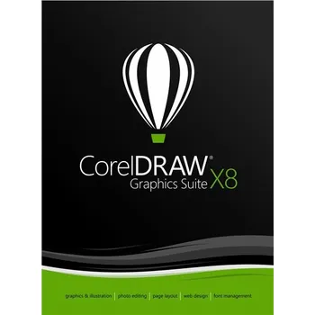 Grafický software CorelDRAW Graphics Suite X8 CZ