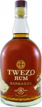Rum Twezo Rum Barbados 40% 0,7 l