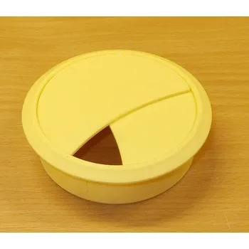 elektrický kabel Průchodka kabelová, zaklapávací 70 mm - borovice