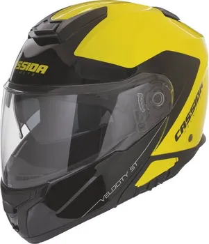 Helma na motorku Cassida Velocity ST fluo žlutá/černá