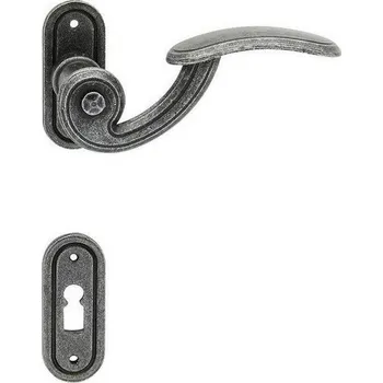 Dveřní kování Cobra Imst - R BB černá