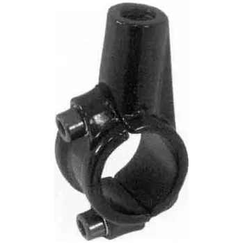 Univerzální spona pro uchycení zrcátka - M10 černá