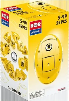 Stavebnice Geomag Geomag KOR Color Egg 55 dílků