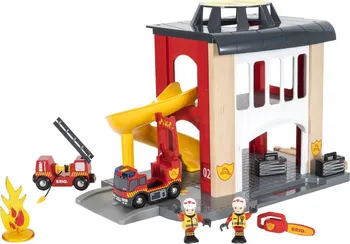 Brio 33833 Velká hasičská stanice s vozem