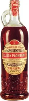 Rum El Ron Prohibido Habanero 40% 0,7 l
