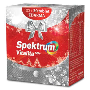 WALMARK Spektrum 50+ Vitalita vánoční balení tbl. 100 + 30