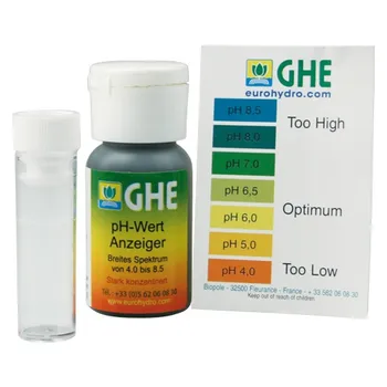 Diagnostický test General Hydroponics pH test kit