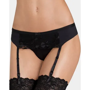 Podvazkový pás Triumph Podvazkový pás Sexy Angel Spotlight S černý