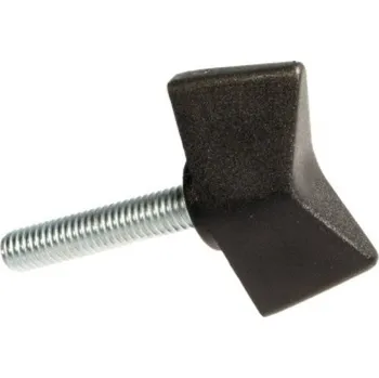 Spojovací materiál Šroub křídlový černý - typ A M5x30mm